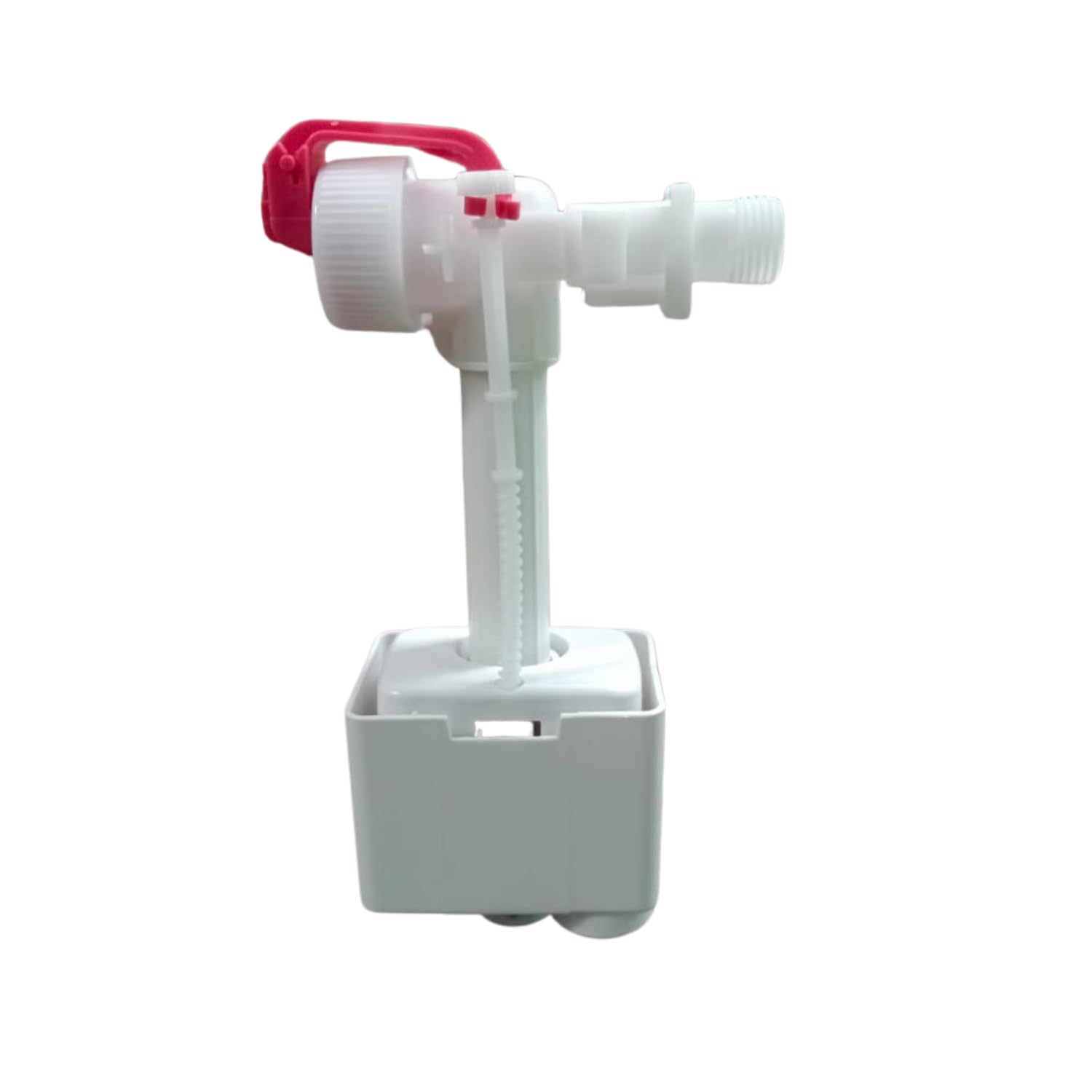 Concealed Ball Cock Bottom Ball Cock | Concealed Flush Tank Fill Valve | 1/2 & 3/8 Inch Old Model Ball Cock for Cistern Tank | Water Level Control Valve | Durable Plastic Toilet Flush Spare Part | Easy Replacement & Installation - Image 2
