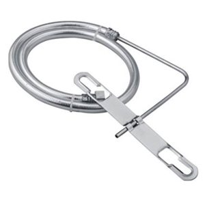 American Jet Spray S.S with Nozzle Set | Toilet Seat/Commode Jet Spray (American Type) (1 Meter) Stainless Steel Jet Spray