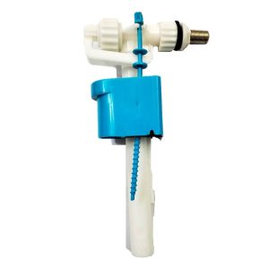 Concealed Ball Cock MS Nipple | Concealed Cistern Inlet Valve for Bathfix | 3/8 and 1/2 Inch Thread Adjustable Water Inlet Float Valve | Leak Resistant Flush Tank Replacement | Bathroom Fitting